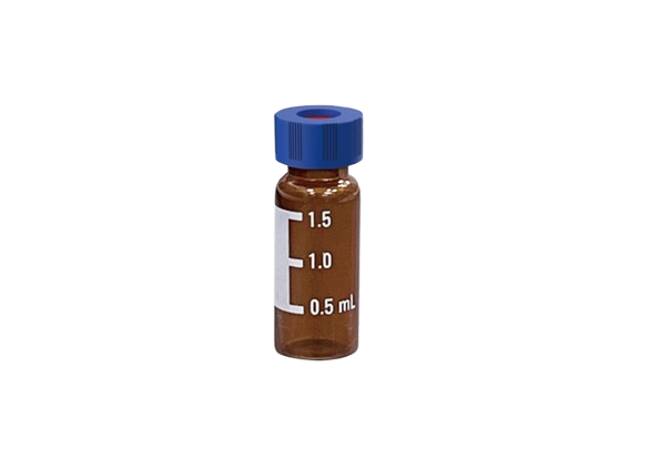 2mL 預切螺旋褐色瓶組（瓶+蓋）